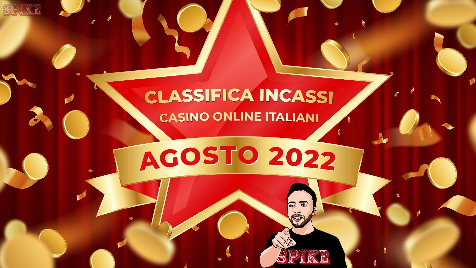 Casino Games Agosto 2022