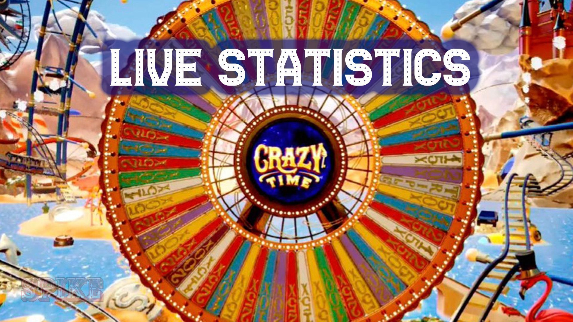 Crazy Time Statistics Live Card