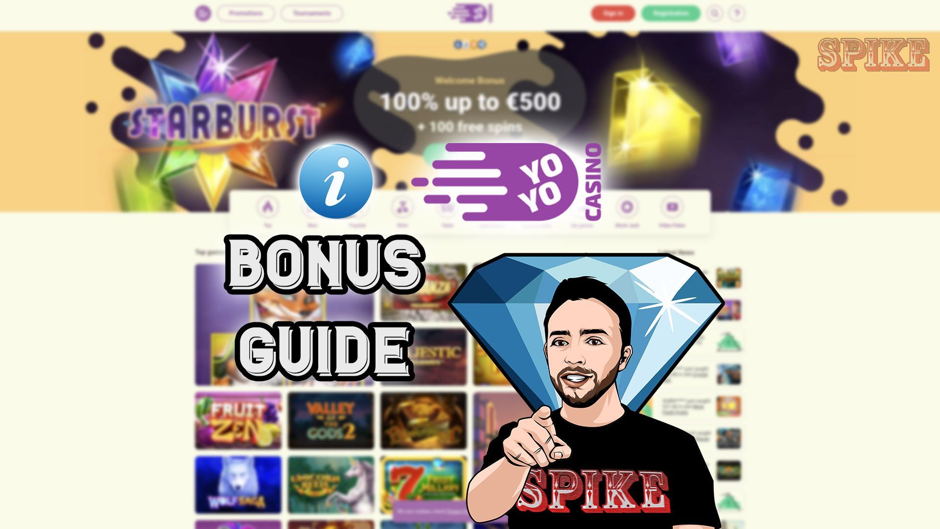 YoYo Casino Bonus Guide Logo